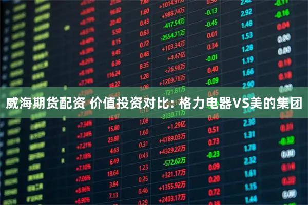 威海期货配资 价值投资对比: 格力电器VS美的集团