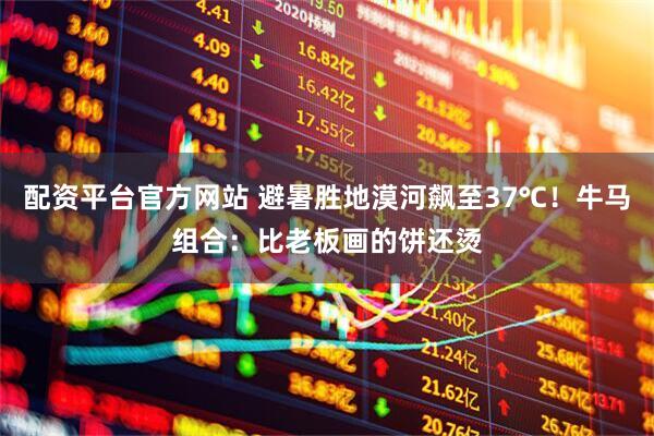 配资平台官方网站 避暑胜地漠河飙至37℃！牛马组合：比老板画的饼还烫